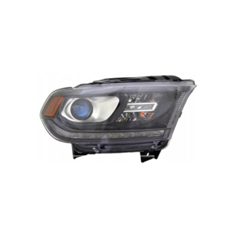 СМЕННЫЙ НАЛОБНЫЙ ФОНАРЬ BI-XENON BLACK LED-DRL RH, 2016-2020, ДЛЯ DODGE DURANGO, 68261182AH