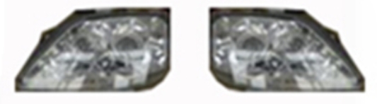 запасная фара правая повышенной яркости (белая) (2004) для Renault Logan 6001546789