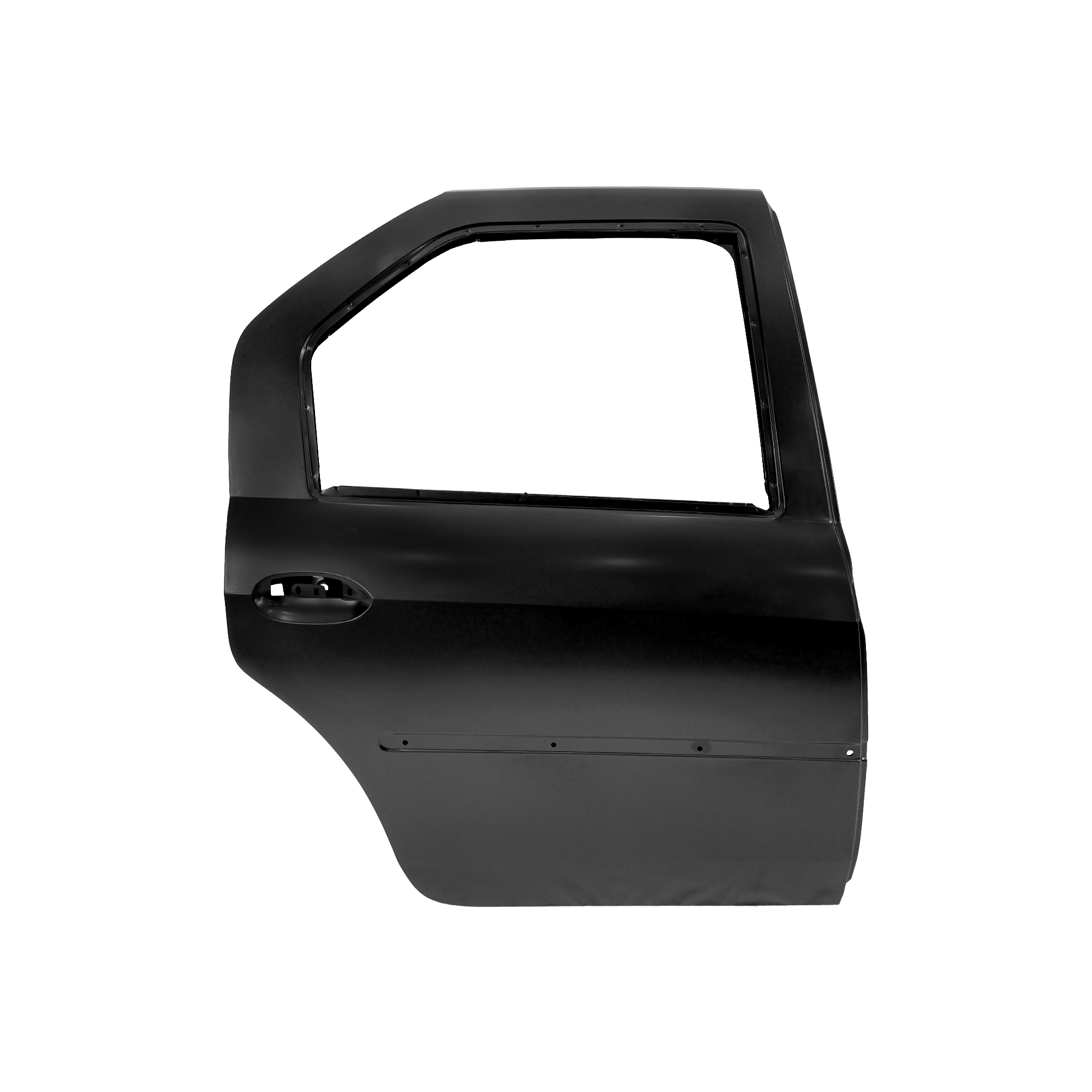 СМЕННАЯ ЗАДНЯЯ ДВЕРЬ RH (С МОЛДИНГОМ), ДЛЯ RENAULT LOGAN, 821009214R, (СТАЛЬ)
