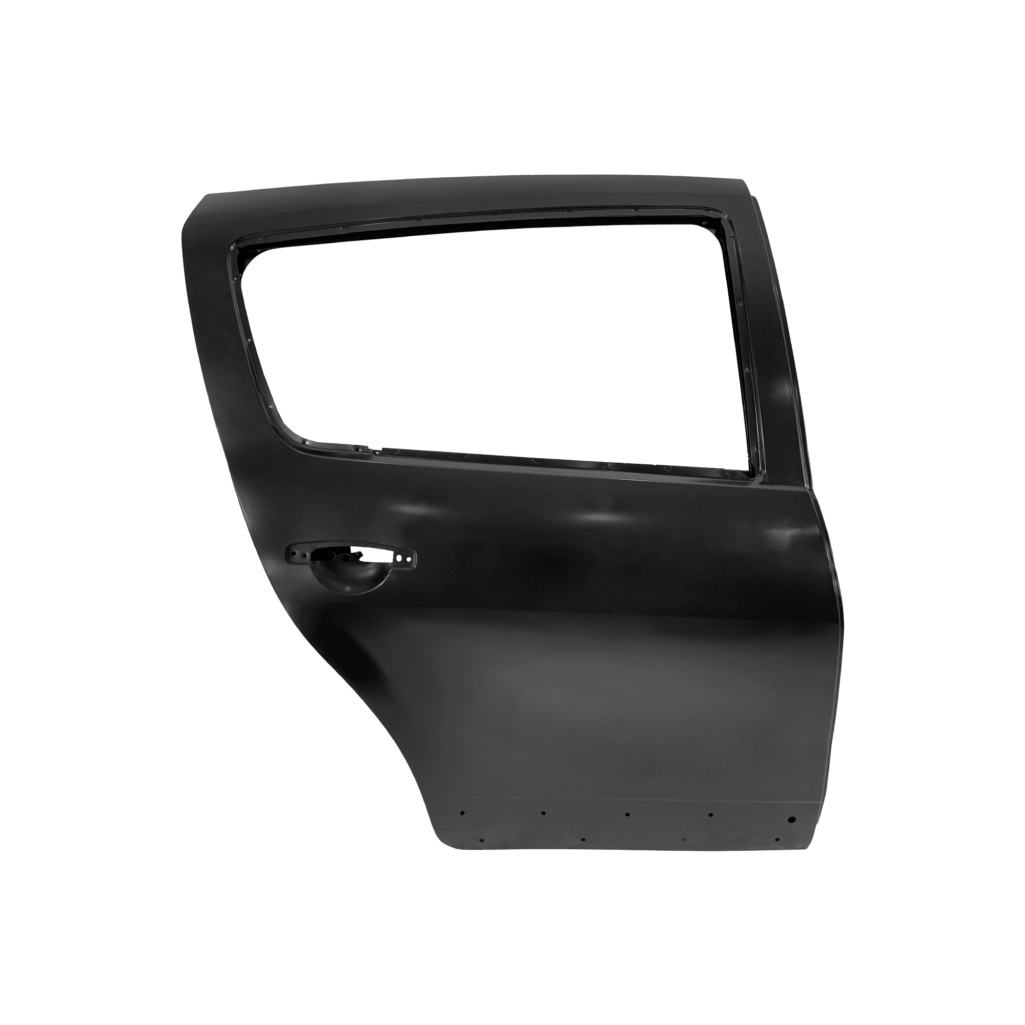 СМЕННАЯ ЗАДНЯЯ ДВЕРЬ RH С ЗАЩИТНЫМ ОТВЕРСТИЕМ, 2009, ДЛЯ DACIA SANDERO, 821006948R, (СТАЛЬ)